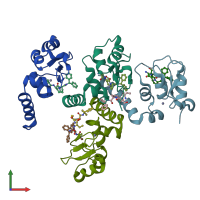 3D model of 3clx from PDBe