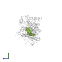 STAUROSPORINE in PDB entry 3d7t, assembly 1, side view.