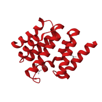 The deposited structure of PDB entry 3d9p contains 2 copies of CATH domain 1.25.40.90 (Serine Threonine Protein Phosphatase 5, Tetratricopeptide repeat) in SR-related and CTD-associated factor 8. Showing 1 copy in chain B.