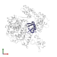 NEDD8 in PDB entry 3dbl, assembly 1, front view.