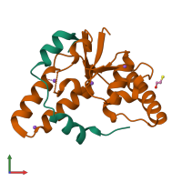 3D model of 3dbo from PDBe