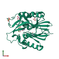 3D model of 3dhc from PDBe