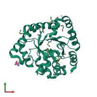 3D model of 3dx5 from PDBe