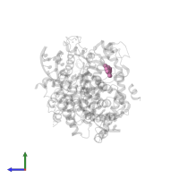 2-chloro-5-nitro-N-phenylbenzamide in PDB entry 3e00, assembly 1, side view.