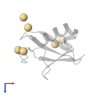 CADMIUM ION in PDB entry 3eec, assembly 1, top view.