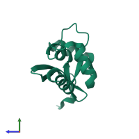 Ski-like protein in PDB entry 3eq5, assembly 1, side view.