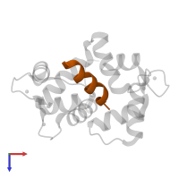 Tumor necrosis factor receptor superfamily member 6 in PDB entry 3ewt, assembly 1, top view.