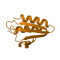 The deposited structure of PDB entry 3eze contains 1 copy of SCOP domain 55595 (HPr-like) in Phosphocarrier protein HPr. Showing 1 copy in chain B.