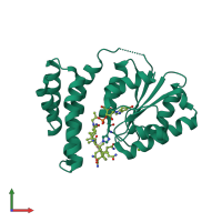 3D model of 3ezx from PDBe