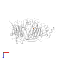 Neurotensin in PDB entry 3f6k, assembly 1, top view.