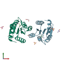 3D model of 3fft from PDBe