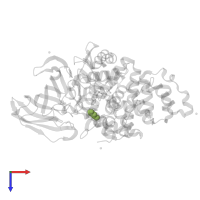 1H-indol-5-ol in PDB entry 3fuh, assembly 1, top view.