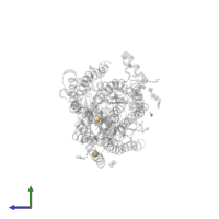 CADMIUM ION in PDB entry 3fyi, assembly 1, side view.