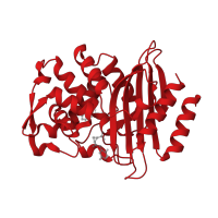 The deposited structure of PDB entry 3g30 contains 1 copy of CATH domain 3.40.710.10 (Beta-lactamase) in Beta-lactamase. Showing 1 copy in chain A.