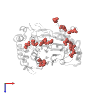 Modified residue MSE in PDB entry 3ga9, assembly 1, top view.
