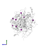 IODIDE ION in PDB entry 3gck, assembly 1, side view.