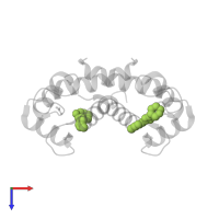 (3R)-3-[3-(4-chlorophenyl)-1,2,4-oxadiazol-5-yl]piperidine in PDB entry 3hcm, assembly 1, top view.