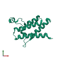 Protein polybromo-1 in PDB entry 3hmf, assembly 1, front view.