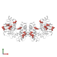 Modified residue MSE in PDB entry 3hwr, assembly 1, front view.