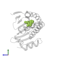 methyl 5-furan-2-yl-3-methyl-1H-pyrazole-4-carboxylate in PDB entry 3hyy, assembly 2, side view.