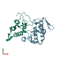 3D model of 3hzd from PDBe