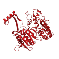 The deposited structure of PDB entry 3icd contains 1 copy of CATH domain 3.40.718.10 (Isopropylmalate Dehydrogenase) in Isocitrate dehydrogenase [NADP]. Showing 1 copy in chain A.