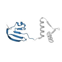 The deposited structure of PDB entry 3if4 contains 4 copies of CATH domain 2.20.20.40 (Anthopleurin-A) in Integron Cassette Protein Hfx_Cass5. Showing 1 copy in chain A.