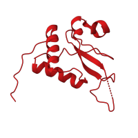 The deposited structure of PDB entry 3ik5 contains 2 copies of CATH domain 3.30.62.10 (Nef Regulatory Factor) in Protein Nef. Showing 1 copy in chain A.