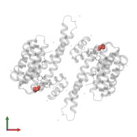 Modified residue CSO in PDB entry 3iqv, assembly 1, front view.