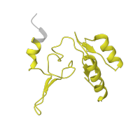 The deposited structure of PDB entry 3j79 contains 1 copy of Pfam domain PF01778 (Ribosomal L28e protein family) in Ribosomal eL28/Mak16 domain-containing protein. Showing 1 copy in chain CA [auth 2].