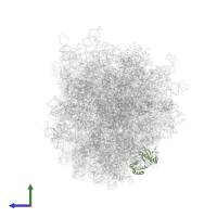 Ribosomal protein uL1 in PDB entry 3j7r, assembly 1, side view.