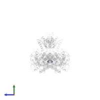 SODIUM ION in PDB entry 3j7t, assembly 1, side view.