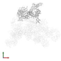 U5 small nuclear ribonucleoprotein 200 kDa helicase in PDB entry 3jcr, assembly 1, front view.