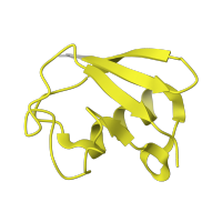 The deposited structure of PDB entry 3k9p contains 1 copy of Pfam domain PF00240 (Ubiquitin family) in Ubiquitin. Showing 1 copy in chain B.