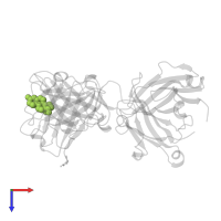TESTOSTERONE in PDB entry 3kdm, assembly 1, top view.