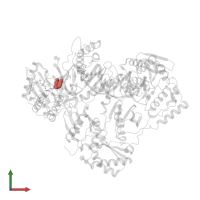 Modified residue 2DA in PDB entry 3kle, assembly 3, front view.