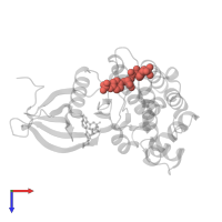 Modified residue PTR in PDB entry 3krr, assembly 1, top view.