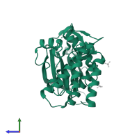 Ephrin type-A receptor 8 in PDB entry 3kul, assembly 1, side view.