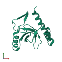 Peregrin in PDB entry 3l42, assembly 1, front view.