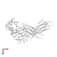 Melanoma antigen recognized by T-cells 1 in PDB entry 3l6f, assembly 1, top view.