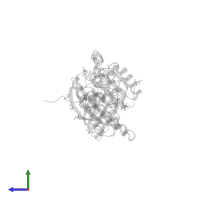 FORMIC ACID in PDB entry 3ldu, assembly 1, side view.