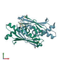 3D model of 3lus from PDBe
