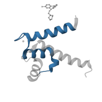 The deposited structure of PDB entry 3m0w contains 10 copies of Pfam domain PF01023 (S-100/ICaBP type calcium binding domain) in Protein S100-A4. Showing 1 copy in chain H.