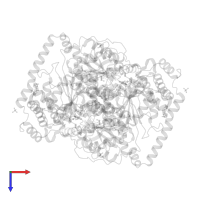 RIBOSE-5-PHOSPHATE in PDB entry 3m6l, assembly 1, top view.