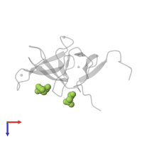 MALONATE ION in PDB entry 3mao, assembly 1, top view.