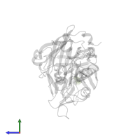 GLYCEROL in PDB entry 3msk, assembly 1, side view.