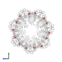 Modified residue MAA in PDB entry 3mt6, assembly 1, side view.