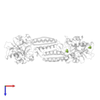 ISOPROPYL ALCOHOL in PDB entry 3n5f, assembly 1, top view.