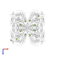 GUANIDINE in PDB entry 3n80, assembly 2, top view.