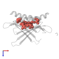 Modified residue MSE in PDB entry 3n8b, assembly 1, top view.